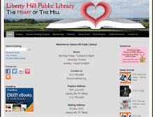 Tablet Screenshot of lhpl.org